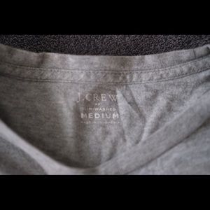 J. Crew Slim Washed Grey TShirt